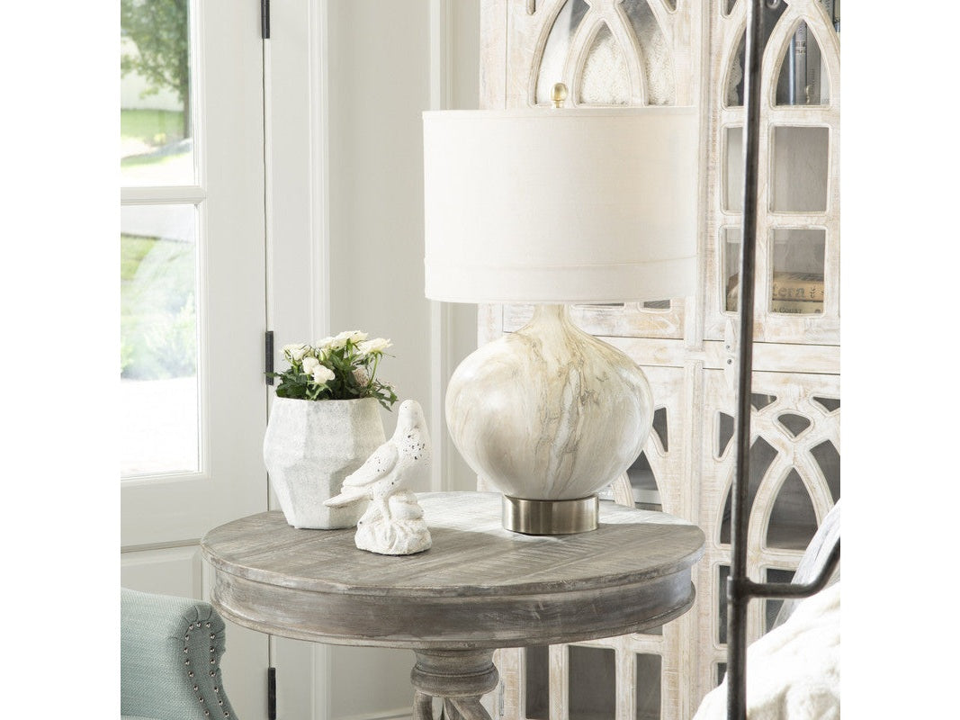 Sumner Grey/Blush Table Lamp - Ornate Home