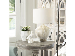 Sumner Grey/Blush Table Lamp - Ornate Home
