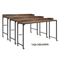 Sumter Brown/Black Bed Desk - Ornate Home