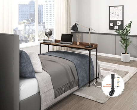 Sumter Brown/Black Bed Desk - Ornate Home