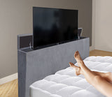 Sumter Gray E.King Bed - Ornate Home