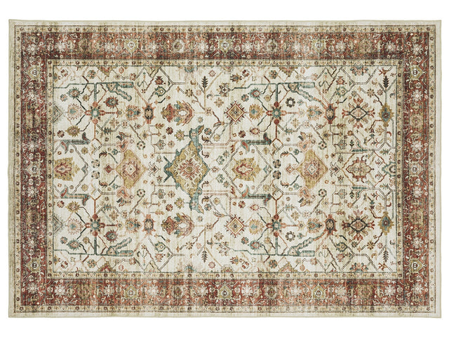 Sumter Ivory Vintage 5' X 7' Area Rug - Ornate Home
