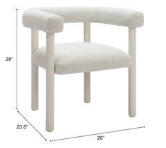Sunbath White Outdoor Dining Chair (Set of 2) - Ornate Home