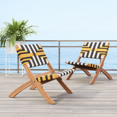 Sunbeam Multicolor Lounge Chair - Ornate Home