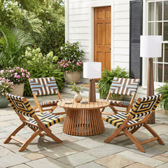Sunbeam Multicolor Lounge Chair - Ornate Home