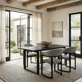 Sundar Black Dining Table - Ornate Home