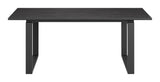 Sundar Black Dining Table - Ornate Home