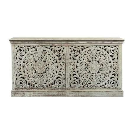 Sundara Brown Four-Door Sideboard - Ornate Home