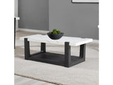 Sundbry White/Black Coffee Table - Ornate Home