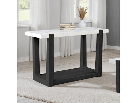 Sundbry White/Black Sofa Table - Ornate Home