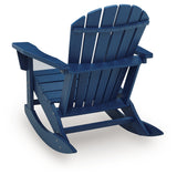 Sundown Shores Blue Rocking Chair - Ornate Home