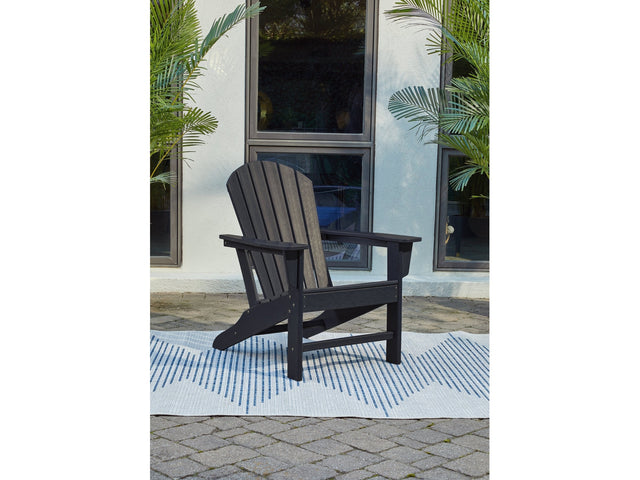 Sundown Treasure Black Adirondack Chair - Ornate Home