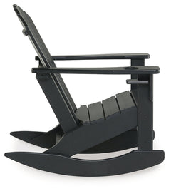 Sundown Treasure Black Outdoor Rocking Chair - Ornate Home