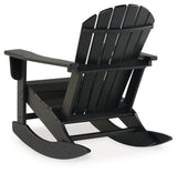 Sundown Treasure Black Outdoor Rocking Chair - Ornate Home