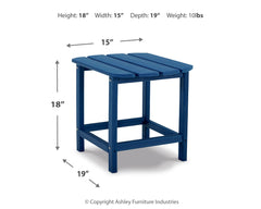 Sundown Treasure Blue End Table - Ornate Home