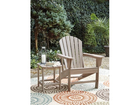 Sundown Treasure Driftwood Adirondack Chair with End Table - Ornate Home