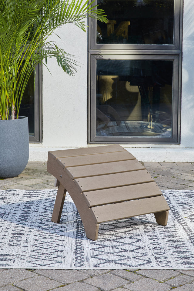 Sundown Treasure Driftwood Outdoor Ottoman - Ornate Home