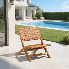 Sunflare Brown Lounge Chair - Ornate Home