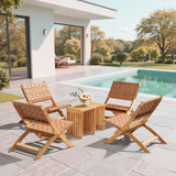 Sunflare Brown Lounge Chair - Ornate Home