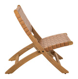 Sunflare Brown Lounge Chair - Ornate Home