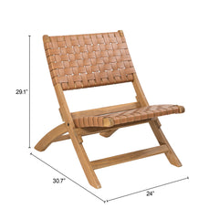 Sunflare Brown Lounge Chair - Ornate Home