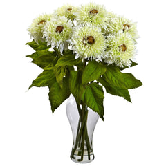 Sunflower Arrangement w/Vase - Ornate Home