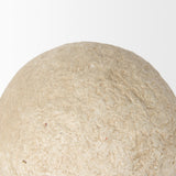 Sunita Beige Paper Mache Orbs (Set of 3) - Ornate Home