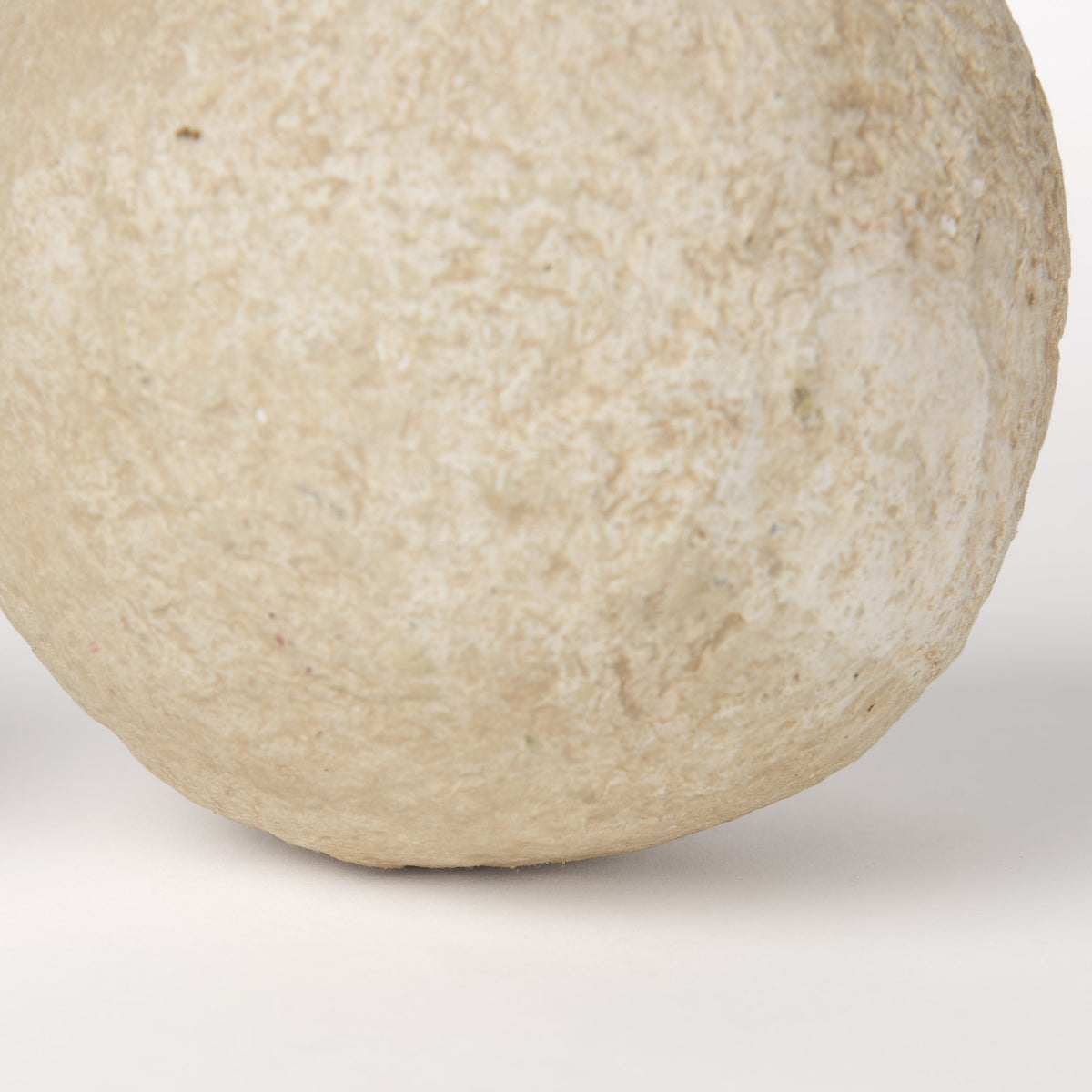 Sunita Beige Paper Mache Orbs (Set of 3) - Ornate Home