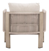 Sunlit Gray Springs Accent Chair