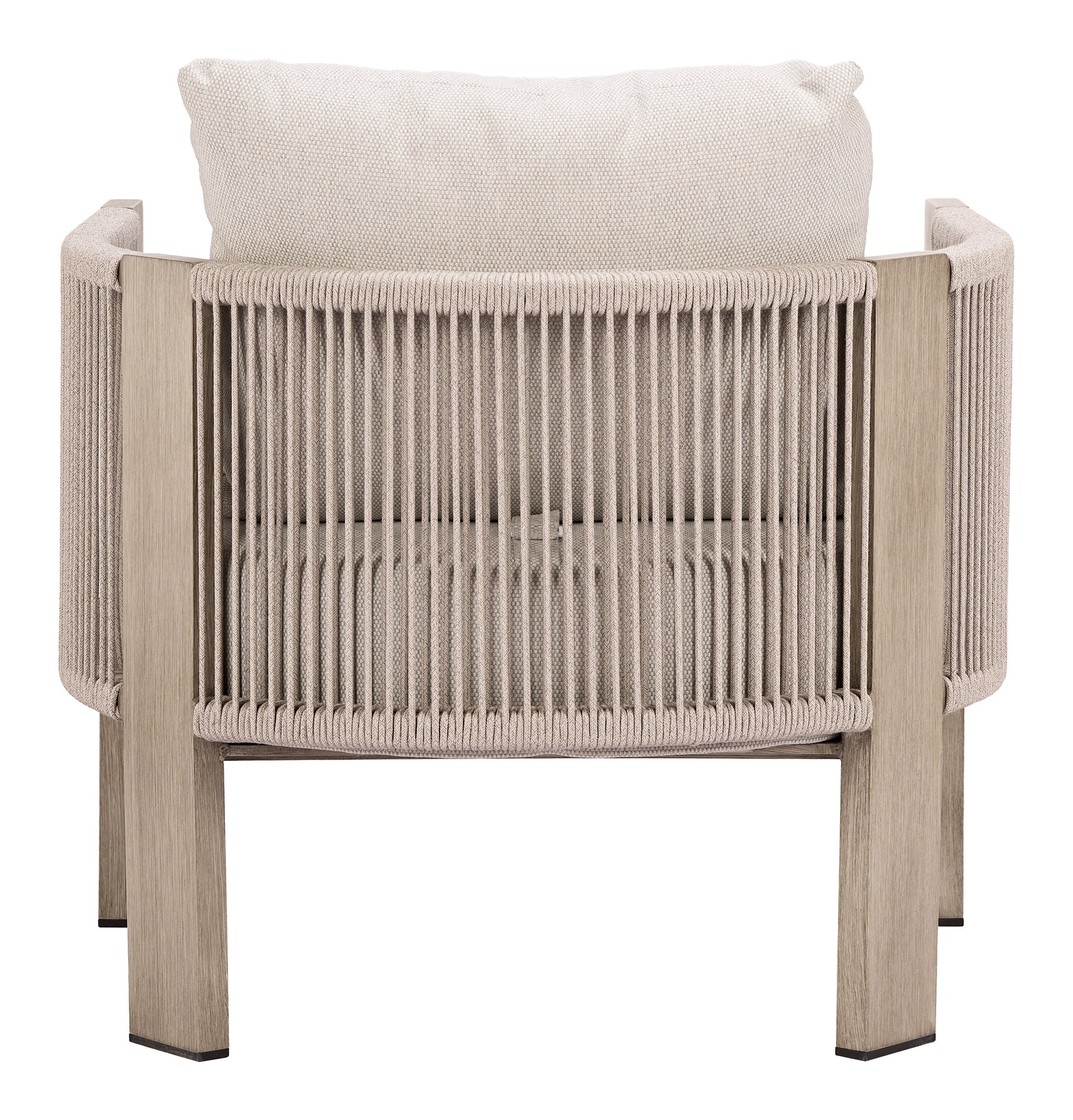 Sunlit Gray Springs Accent Chair