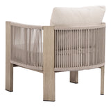 Sunlit Gray Springs Accent Chair