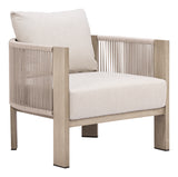 Sunlit Gray Springs Accent Chair