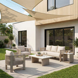 Sunlit Gray Springs Sofa