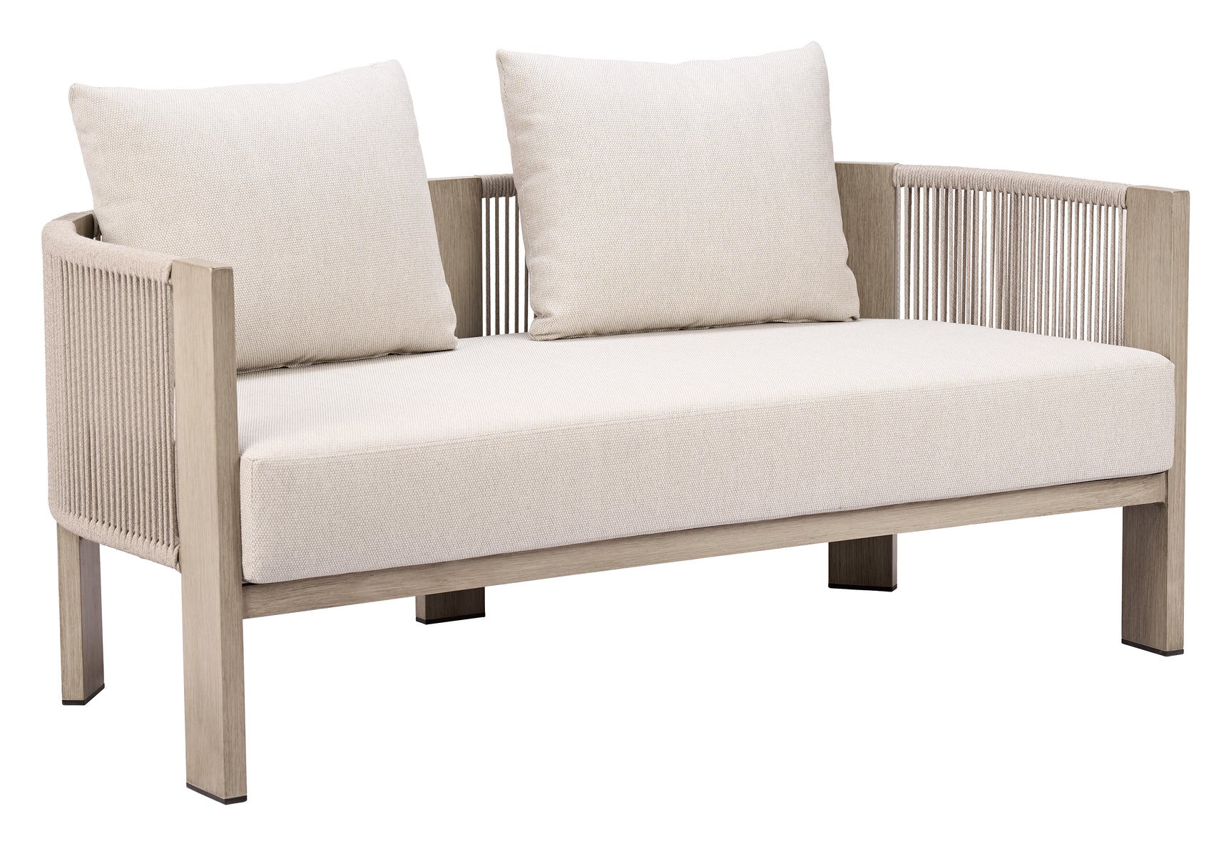 Sunlit Gray Springs Sofa