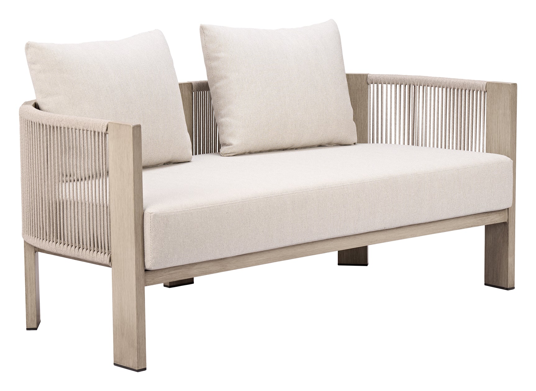 Sunlit Gray Springs Sofa