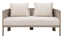 Sunlit Springs Gray Outdoor Sofa - Ornate Home