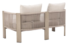 Sunlit Springs Gray Outdoor Sofa - Ornate Home