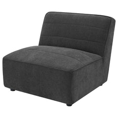 Sunny Charcoal 6pc Modular Sectional Living Room Set - Ornate Home
