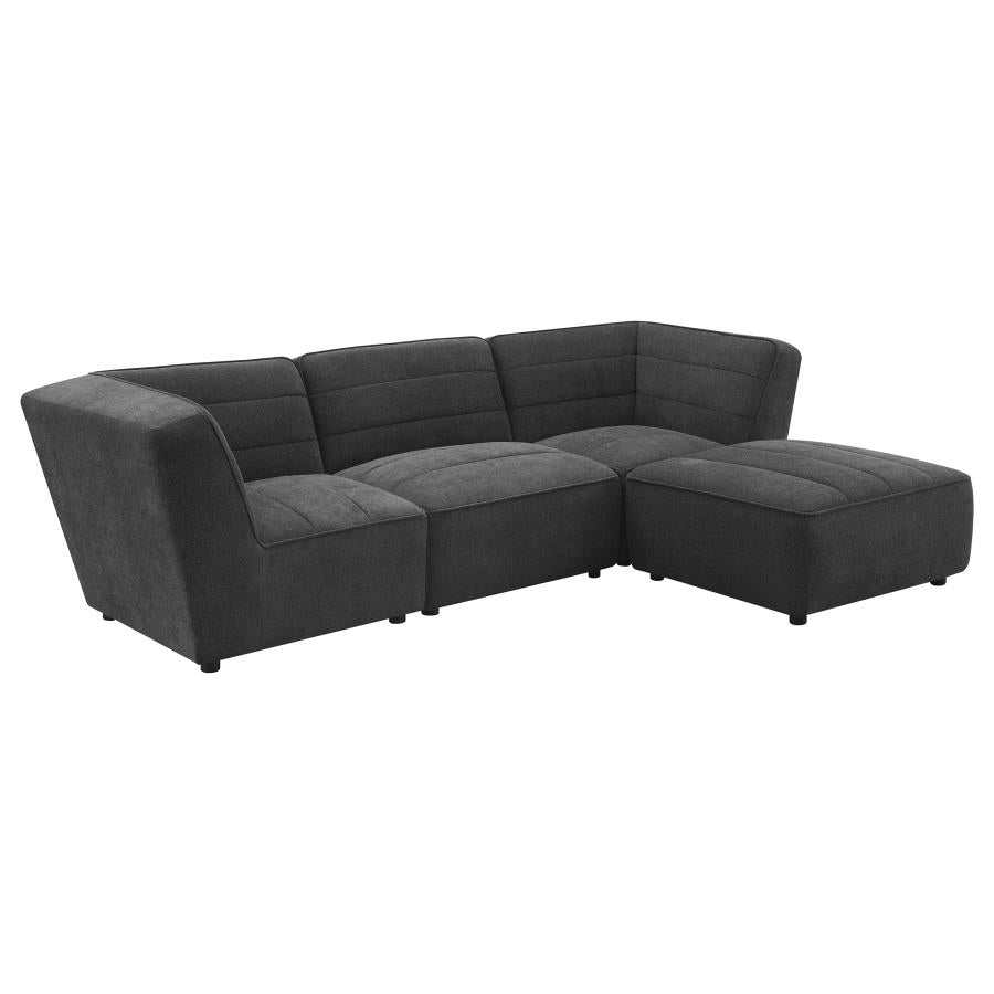 Sunny Charcoal Modular Sectional Units / Create your own Style - Ornate Home