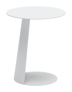 Sunny Isles White Outdoor Side Table - Ornate Home