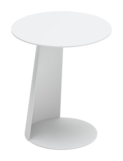 Sunny Isles White Outdoor Side Table - Ornate Home