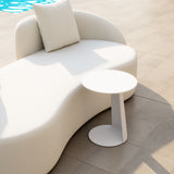 Sunny White Isles Side Table