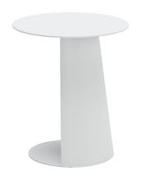 Sunny White Isles Side Table