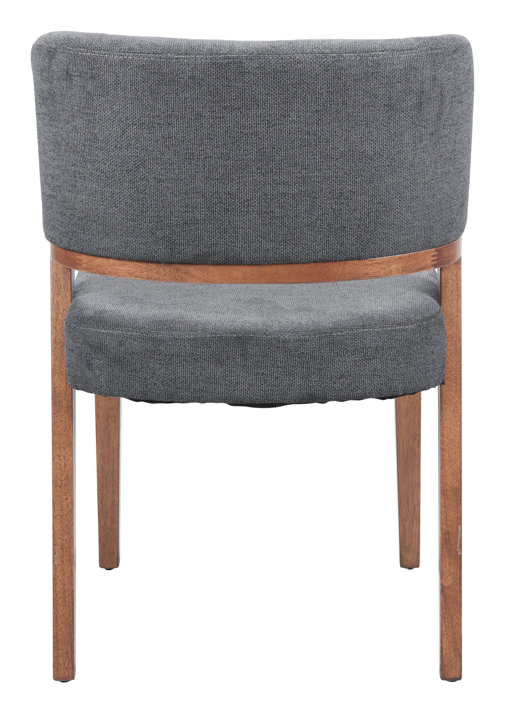 Sunobu Azure Gray & Walnut Dining Chair (Set of 2) - Ornate Home