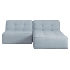 Sunseeker Light Blue 2 Piece Outdoor Nook - Ornate Home