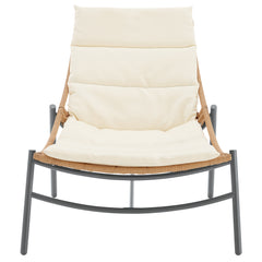 Sunset 3-Piece Patio Conversation Set in Cream - Ornate Home
