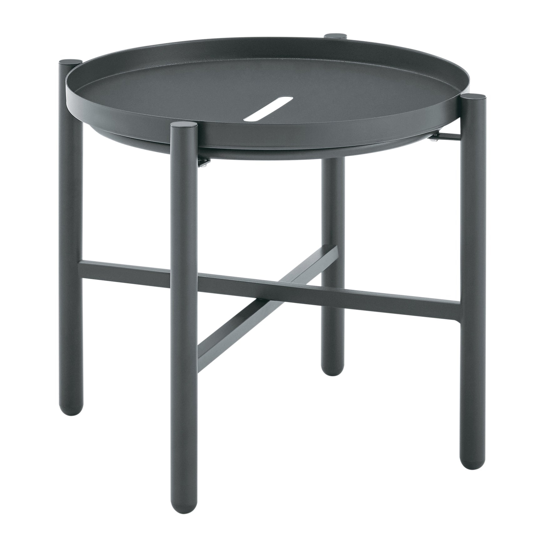 Sunset 3-Piece Patio Conversation Set in Grey - Ornate Home