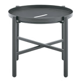 Sunset 3-Piece Patio Conversation Set in Grey - Ornate Home