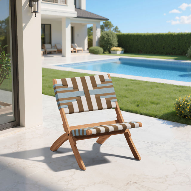 Sunshine Multicolor Lounge Chair - Ornate Home