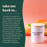 Sunsoaked Citrus 5.3oz Soy Candle - Ornate Home